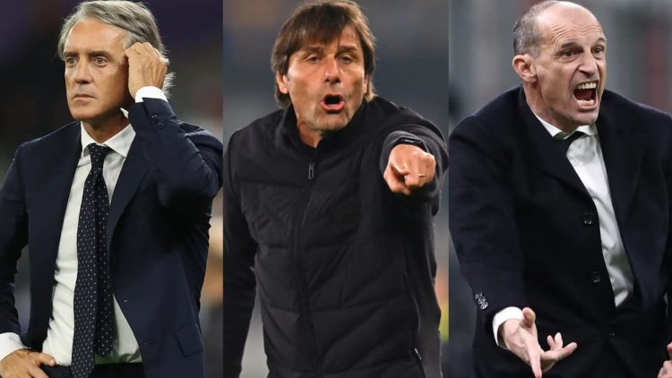 Garë dyshe, Allegri te Napoli, Conte-Mançini kandidatët për stolin e “azzurrëve”
