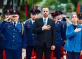 Diplomohen studentët e Akademisë së Sigurisë, Lamallari: Sot Shqipëria fiton 104 shërbëtorë të rinj të ligjit. Mbajeni uniformën me krenari, por pa arrogancë (VIDEO)