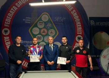 Disiplina 8-Gurë, Besar Spahiu fiton Kampionatin Kombëtar të Bilardos