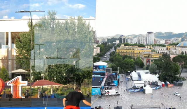Ministri Blendi Gonxhja nga Sheshi “Skënderbej”, i transformuar në kryeqendrën ndërkombëtare të Padel-it