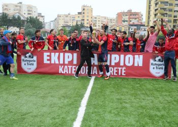 Vllaznia B shpallet kampione e Kategorisë së Tretë, mposht Albpetrolin në finale 4-2