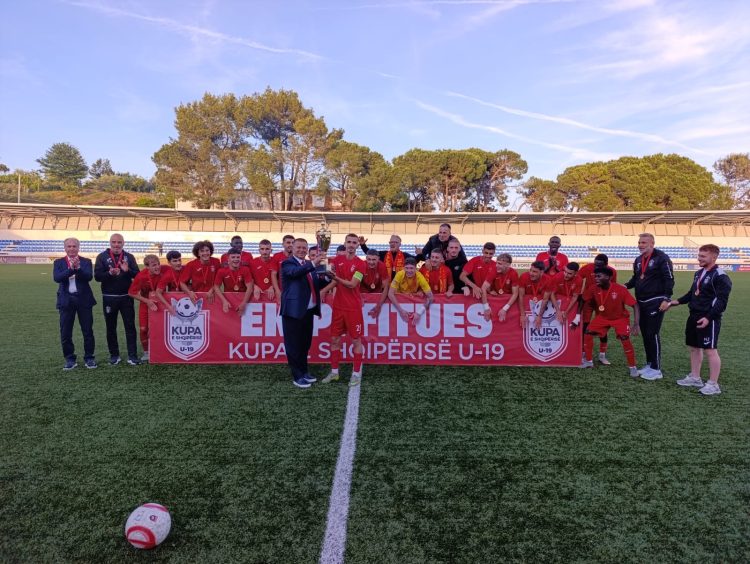 Partizani U-19 fiton Kupën e Shqipërisë, mund në finale Teutën 3-0