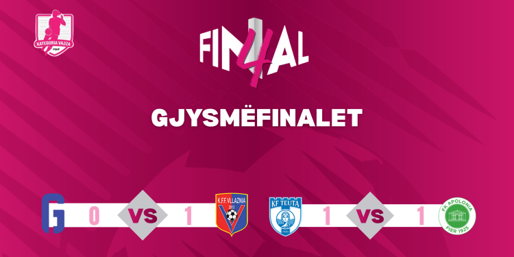 Vllaznia hedh hapin e parë drejt finales, barazim mes Teutës e Apolonisë në “Final 4” të kampionatit të vajzave