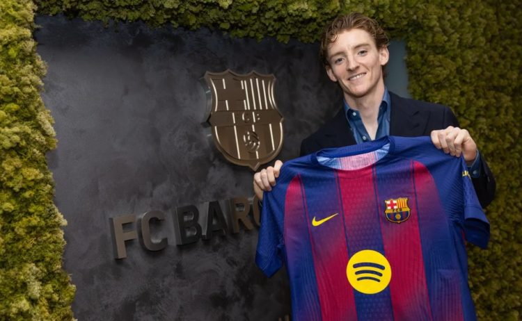 Barça e nis “zjarr”, prezanton Anthony Gordon, anglezi: Dua të fitoj Champions (VIDEO)