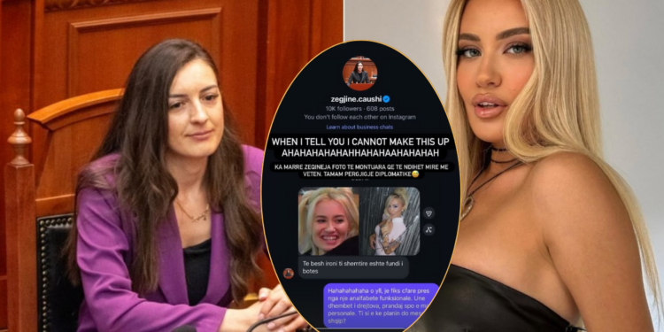 “Të bësh ironi dhe ti shëmtirë”, Zegjineja ofendon blogeren nga Gjirokastra. Reagon Dea Mishel: Analfabete funksionale, unë dhëmbët i drejtova, po ti…
