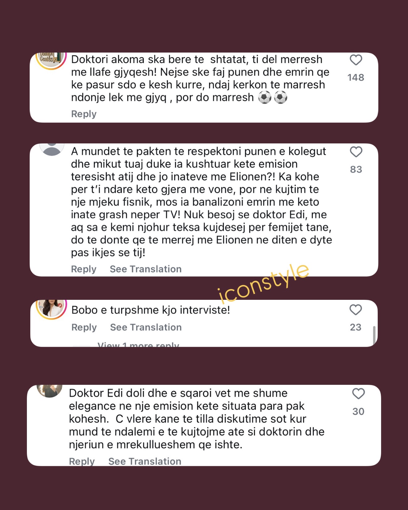  S më lejoi ta çoja Elionën në gjyq për hir të fëmijëve   Fill pas ndarjes nga jeta të Dr  Edi Tushes  drejtuesja e klinikës kryqëzohet nga rrjeti   Turp  nuk ke respekt as për vdekjen 