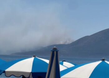 Zjarr në Karaburun, tymi pushton vijën bregdetare