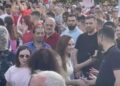 “Rama në burg, Berisha në burg…”, deputetja e PD i bashkohet protestës