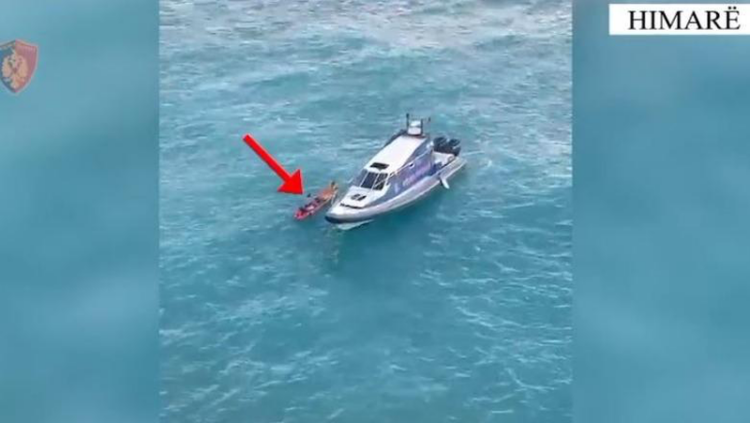 Mbetën në det të hapur me kajak, policia shpëton 5 turistë në Gjirin e Filikurit