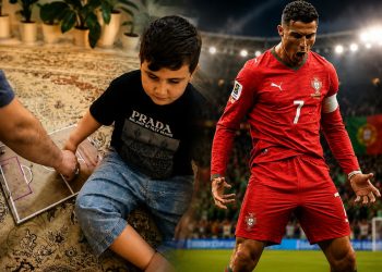 Momente prekëse, babai ndihmon djalin e tij të verbër, reagimi i 9-vjeçarit për golin e Ronaldos është i paçmueshëm (VIDEO)