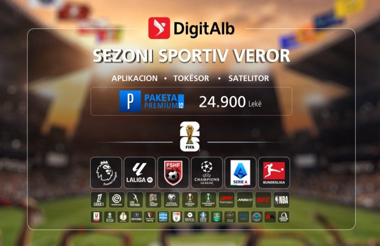 Një sezon sportiv veror fenomenal ju pret në DigitAlb
