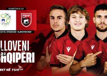 Kombëtarja U-21 mbyll përgatitjet në Slloveni, gati për miqësoren ndaj vendasve