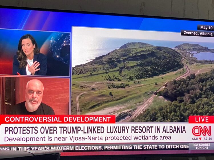 Rama në CNN: Shqipëria është nën sulm nga armiqtë dhe konkurrenca: Nuk ekziston diçka e tillë si ‘ishulli i familjes Trump’