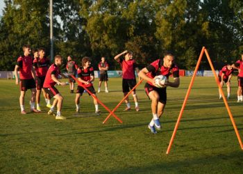 Miqësoret e qershorit ndaj Sllovenisë dhe Italisë, Kombëtarja U-21 vijon përgatitjet në Durrës