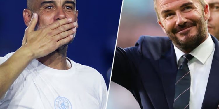 Beckham thërret Guardiola-n, synon ta ribashkojë me Leo Messi-n, përgjigjet spanjolli