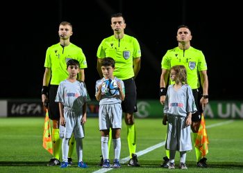 Arbitrat shqiptarë vijojnë të përfaqësojnë futbollin tonë në arenën europiane, angazhohen në UEFA Champions League & UEFA Conference League