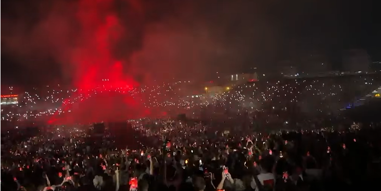 “Tirona O nona” / Rama shpërndan pamje nga koncerti i Kanye West: Shqipëria e bukur europiane (VIDEO)