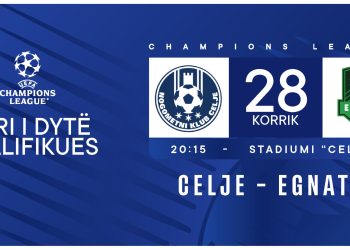 UEFA Champions League/ Egnatia luan nesër ndaj Celje-s, sfidë vendimtare për kalimin në raundin e tretë