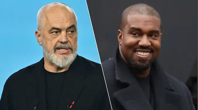 Koncerti, Kanye West: Faleminderit Edi Rama dhe gjithë Shqipërisë për mikpritjen në vendin tuaj të bukur