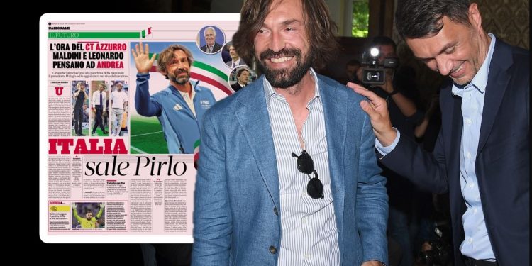 “Tërmet” në Itali, Andrea Pirlo nuk do të jetë trajner i “azzurrëve”, Maldini-Leonardo drejt dorëheqjes