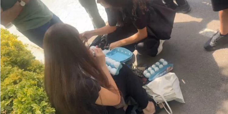 Vezë me emrat e deputetëve, protestuesit gati për sulm, mblidhen para Parlamentit