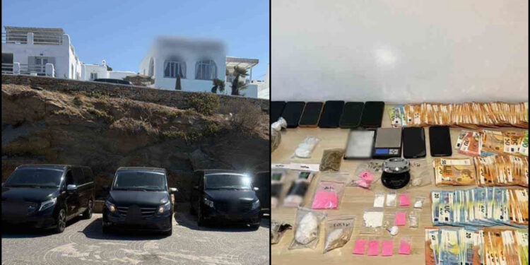 Ishin bashkë shqiptarë, grekë dhe turq/ Goditet rrjeti i kοkainës në Mykonos