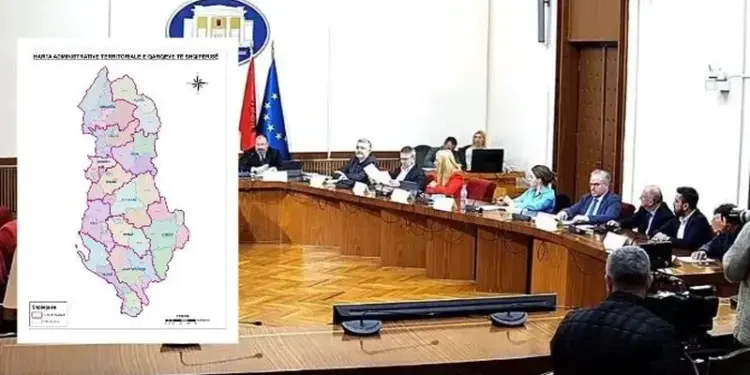 Bashkitë marrin draftin e propozuar nga PS për ndarjen e re