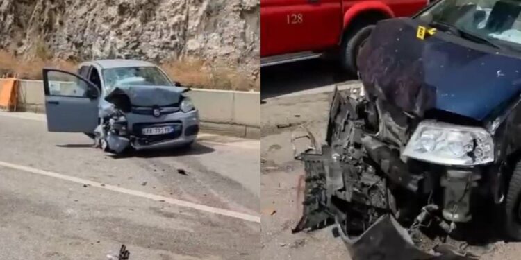 Aksident i trefishtë në Ksamil, plagosen dy turistë spanjollë