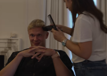 VIDEO/ Haaland ndryshon pamje, pas look-ut të ri qëndron një parukiere shqiptare!
