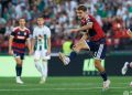 Fantastik Adrion Pajaziti, mesfushori i Kombëtares realizon gol spektakolar në Conference League (VIDEO)