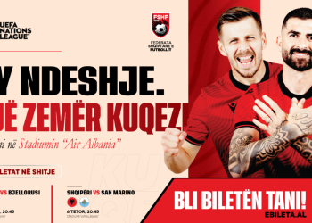 UEFA Nations League/ Dalin në shitje biletat për dy ndeshjet e Shqipërisë në “Air Albania” ndaj Bjellorusisë dhe San Marinos – Balkanweb.com – News24