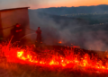 6 vatra zjarri ende aktive, vijon beteja me flakët