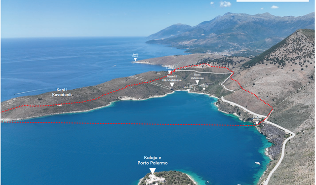 Nga bazë ushtarake në “destinacion turistik”, Porto Palermo hap konkursin për transformimin e tunelit të nëndetëseve