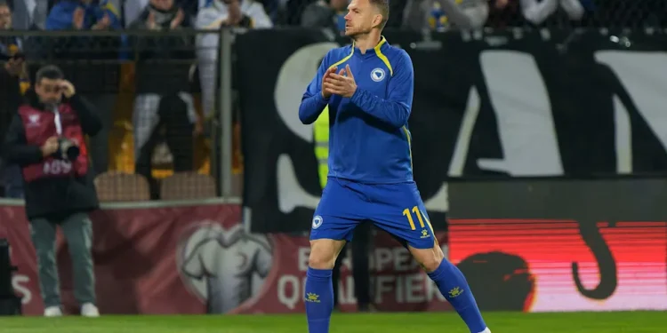 Dzeko thotë mjaft, lë kombëtaren e Bosnje-Hercegovinës