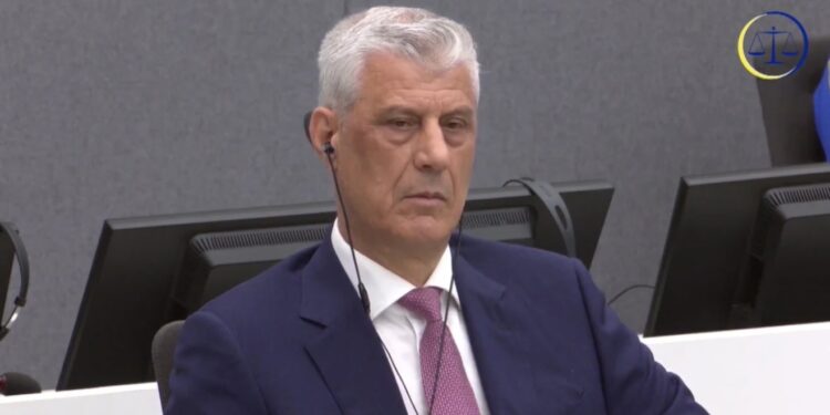 Hashim Thaçi dënohet me 25 vite burgim