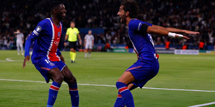 PSG “luan tenis”, kampionët shpartallojnë Slovan Bratislavën 6-1, Luis Enrique: Kvara mund ta fitojë “Topin e Artë”