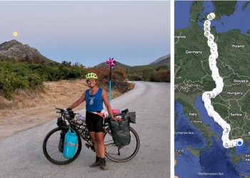 3,500 km me biçikletë/ 34-vjeçarja udhëton vetëm nga Danimarka në Greqi, viziton 10 shtete në 52 ditë aventurë – Balkanweb.com – News24