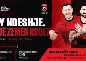 UEFA Nations League/ Biletat për ndeshjet e Kombëtares, tashmë edhe fizikisht pranë “Air Albania” – Balkanweb.com – News24