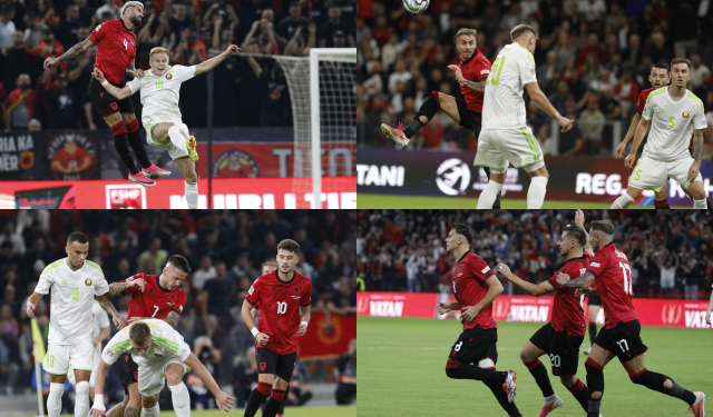 VIDEO/ Shqipëria “ndez” në startin e Nations League, kuqezinjtë fitojnë ndaj Bjellorusisë