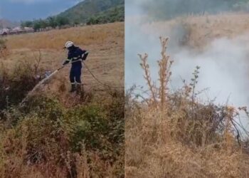 Zjarr në Gjirokastër, flakët në afërsi të fshatit Taroninë