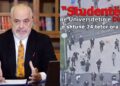 “Studentët në Universitetin e Dhunës”, Rama nxjerr pamjet e protestuesve me maska në selinë e PD (VIDEO)