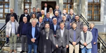 Zv.ministri i Brendshëm i Greqisë, Gioulekas në Korçë: Çdo grek duhet të kalojë edhe nëpër Korçë, për të parë rrënjët e popullit tonë