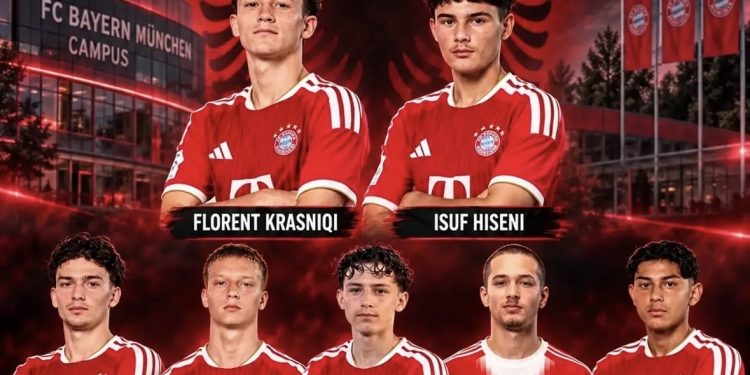 Bayern “flet” shqip, 7 talente shqiptarë formohen te bavarezët