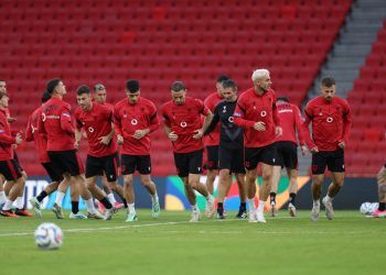 UEFA Nations League / Shqipëri-San Marino, kombëtarja zhvillon seancën e fundit. Ka një tjetër ndryshim në listë